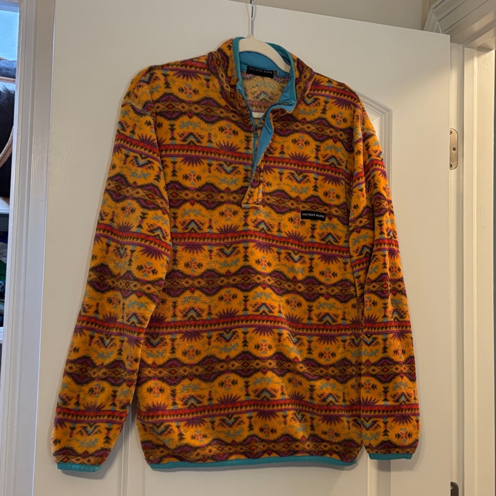 Southern Marsh Multicolor Patterned Jacket - image 1